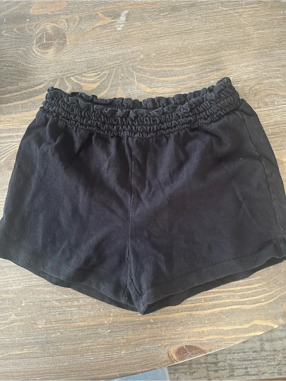GAP Kids Girls Size M 8-9 Black Elastic Waist Shorts